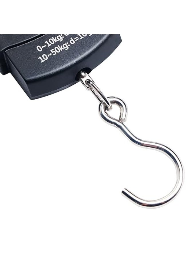 ميزان أمتعة رقمي محمول باليد بشاشة LCD - Image 5